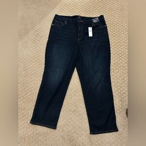 Express Modern Straight High Rise Jean